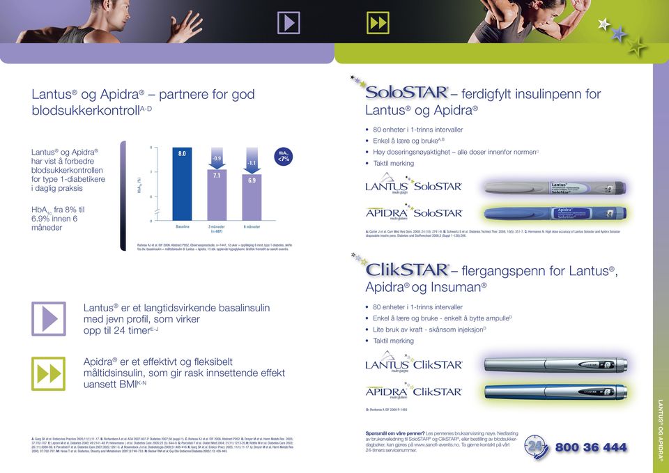 1 HbA1c (%) og Apidra har vist å forbedre blodsukkerkontrollen for type 1-diabetikere i daglig praksis.9 HbA1c fra % til.