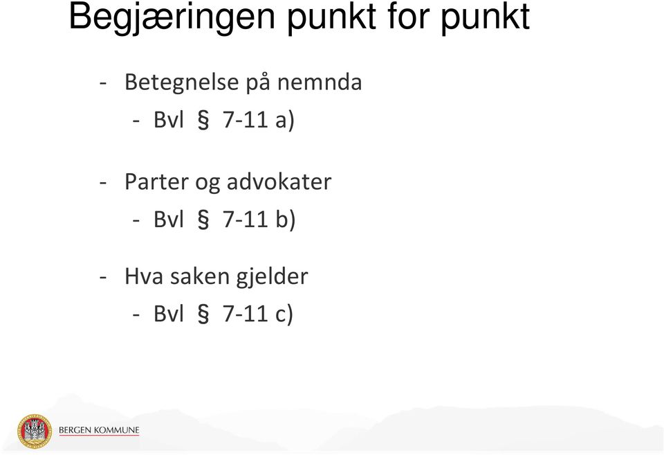 a) - Parter og advokater - Bvl