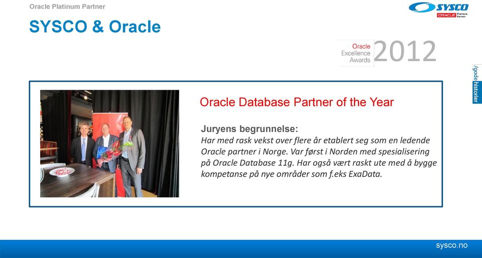 Oracle partner i Norge.