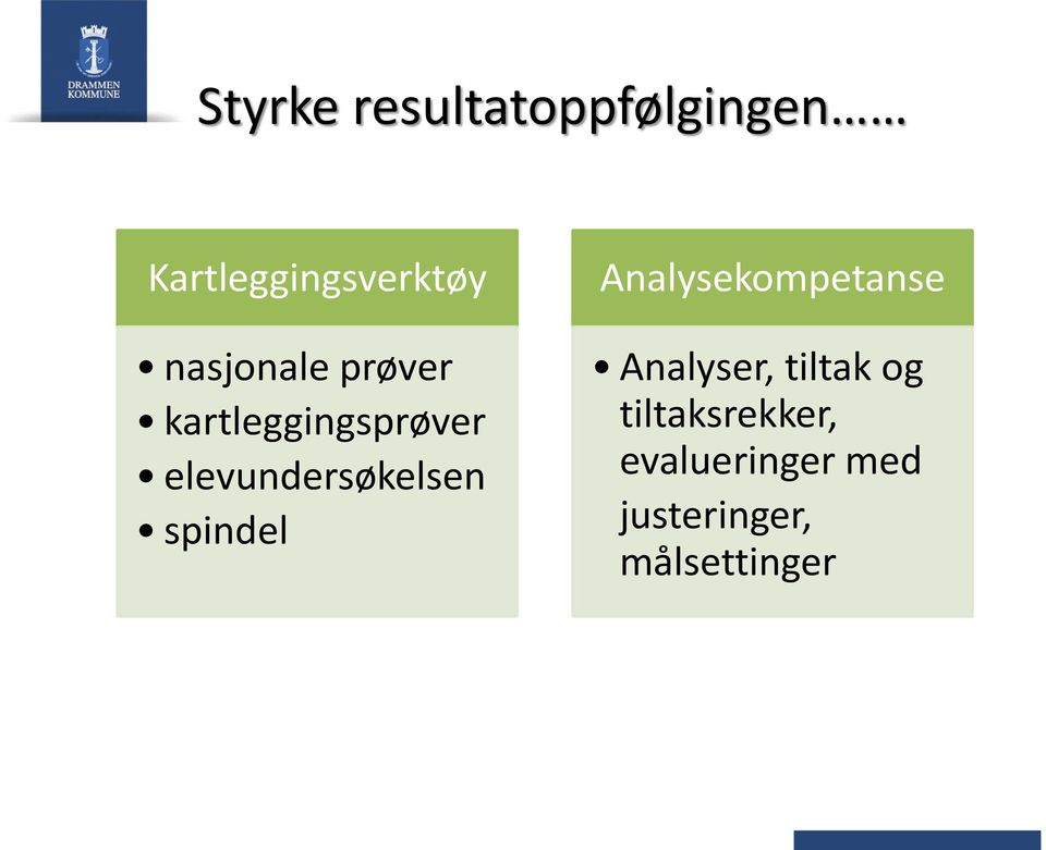 elevundersøkelsen spindel Analysekompetanse