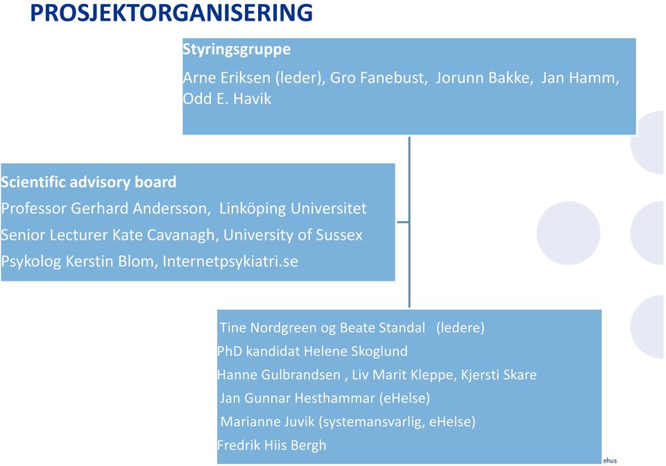 University of Sussex Psykolog Kerstin Blom, Internetpsykiatri.