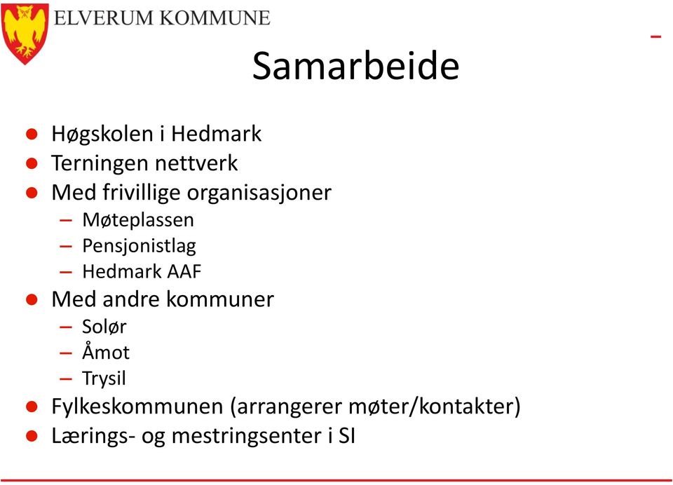 Hedmark AAF Med andre kommuner Solør Åmot Trysil