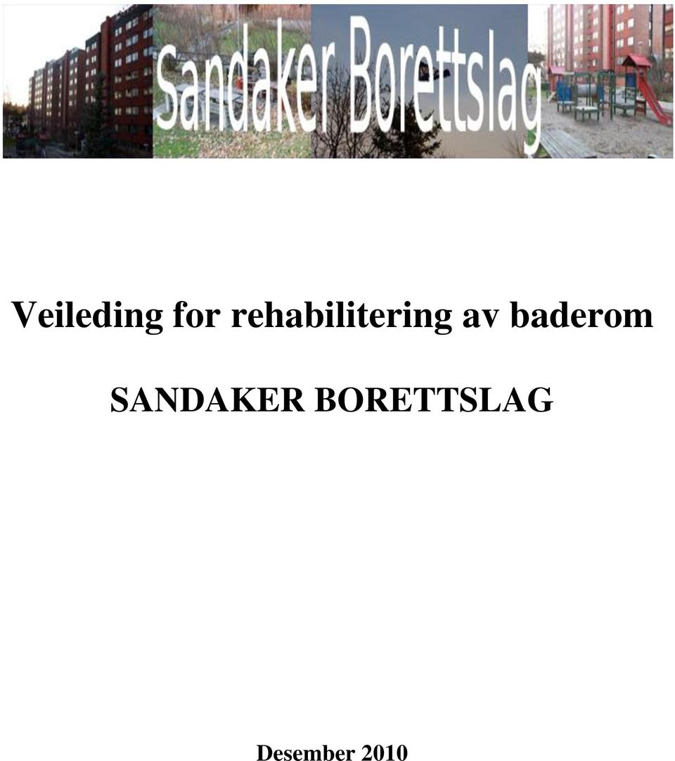 baderom SANDAKER