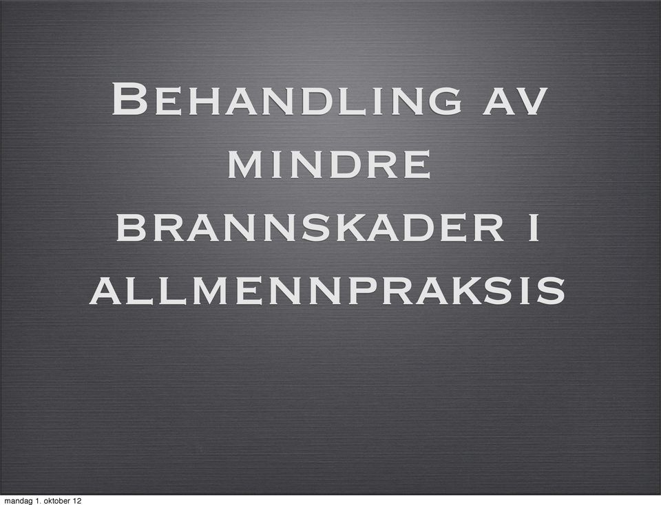 brannskader