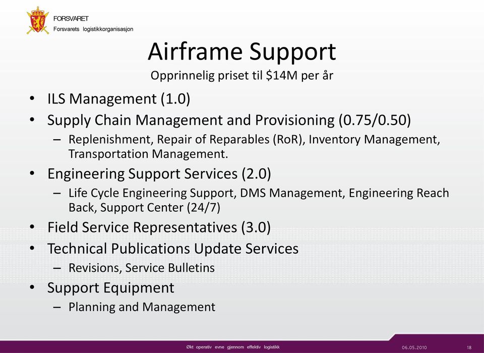 Engineering Support Services (2.