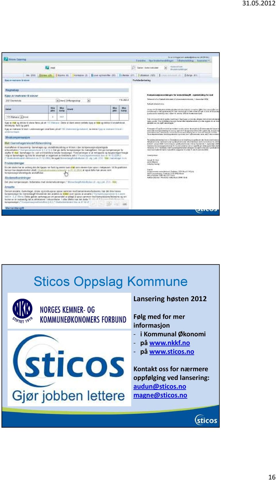 no - på www.sticos.