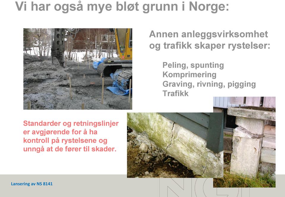 rivning, pigging Trafikk Standarder og retningslinjer er