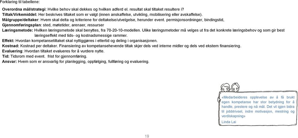 Målgruppe/deltaker: Hvem skal delta og kriteriene for deltakelse/utvelgelse, herunder event.