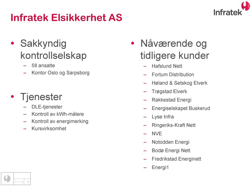 Kontroll av kwh-målere Kontroll av energimerking Kursvirksomhet Trøgstad Elverk Rakkestad Energi