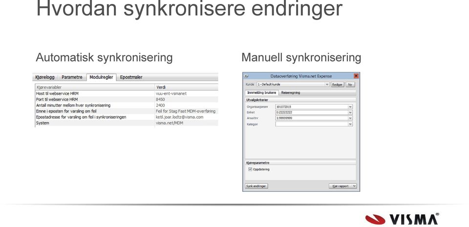 endringer