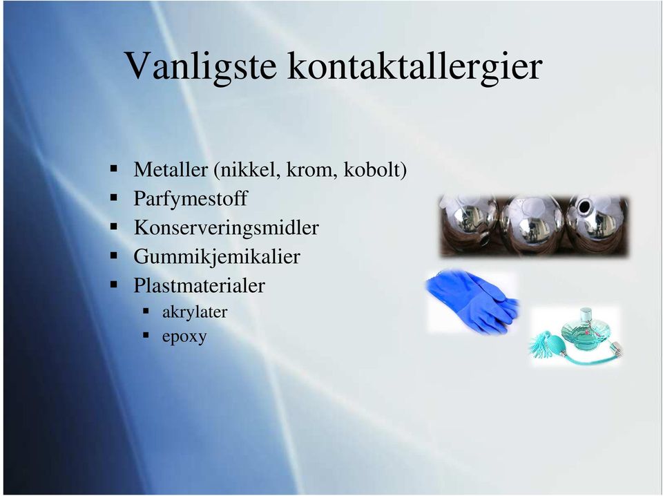 Parfymestoff Konserveringsmidler