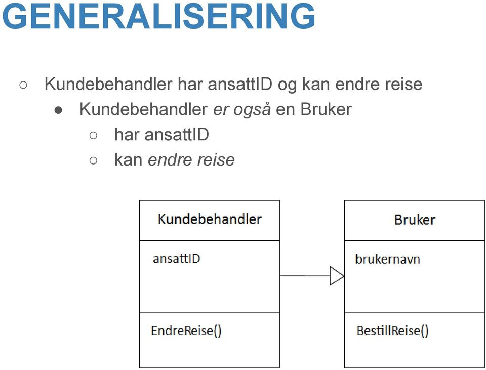 reise Kundebehandler er også