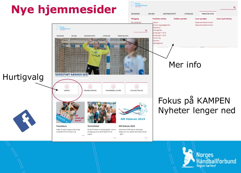 info Fokus på