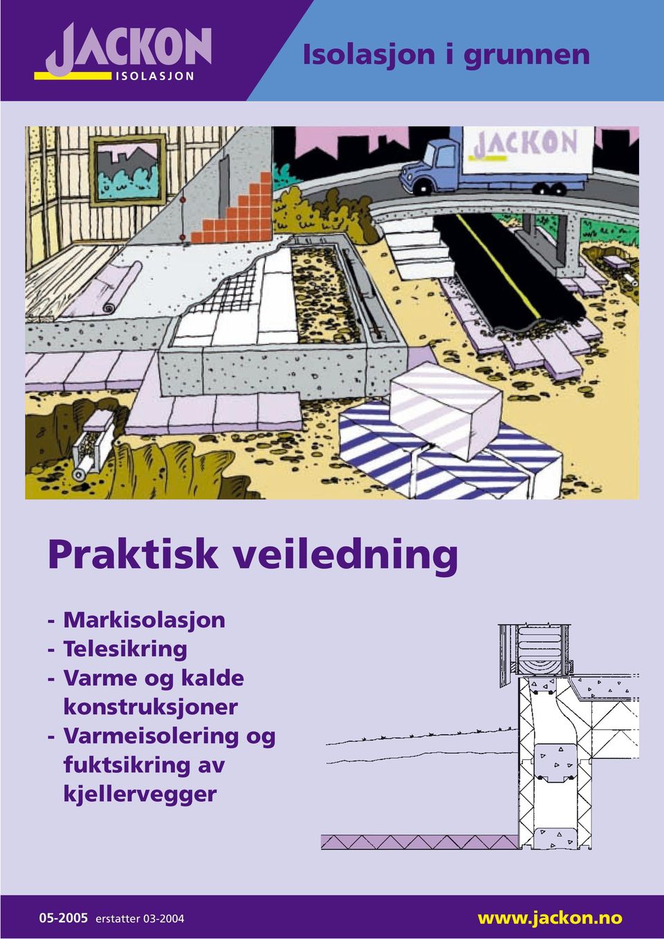 konstruksjoner - Varmeisolering og fuktsikring