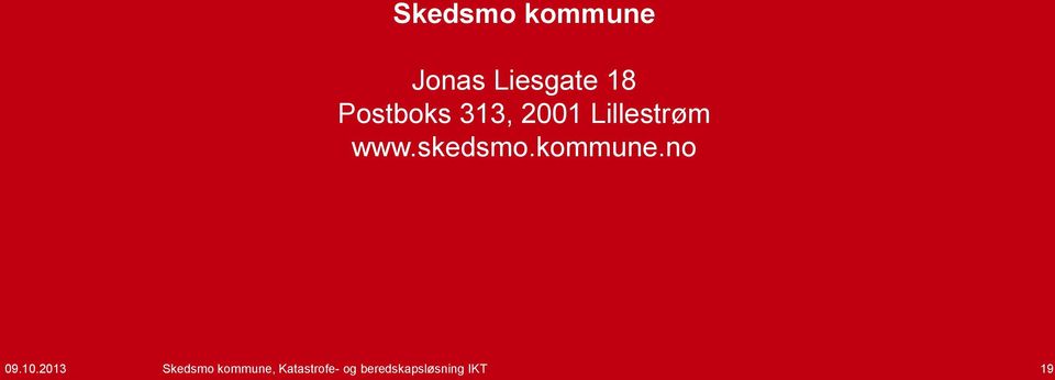 skedsmo.kommune.no 09.10.