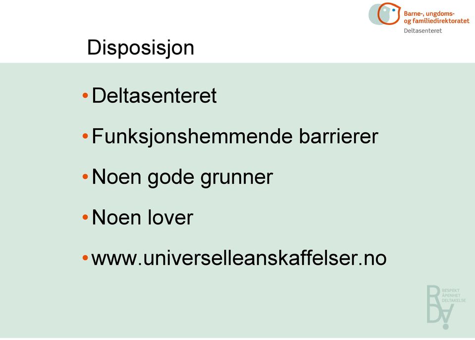 Noen gode grunner Noen lover