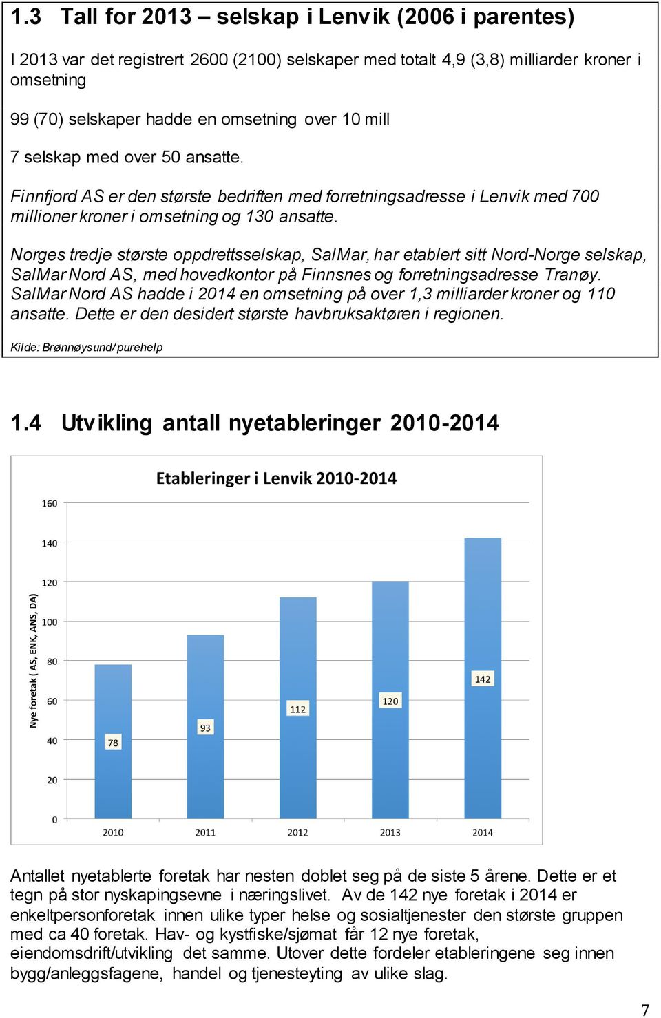 Norges tredje største oppdrettsselskap, SalMar, har etablert sitt Nord-Norge selskap, SalMar Nord AS, med hovedkontor på Finnsnes og forretningsadresse Tranøy.