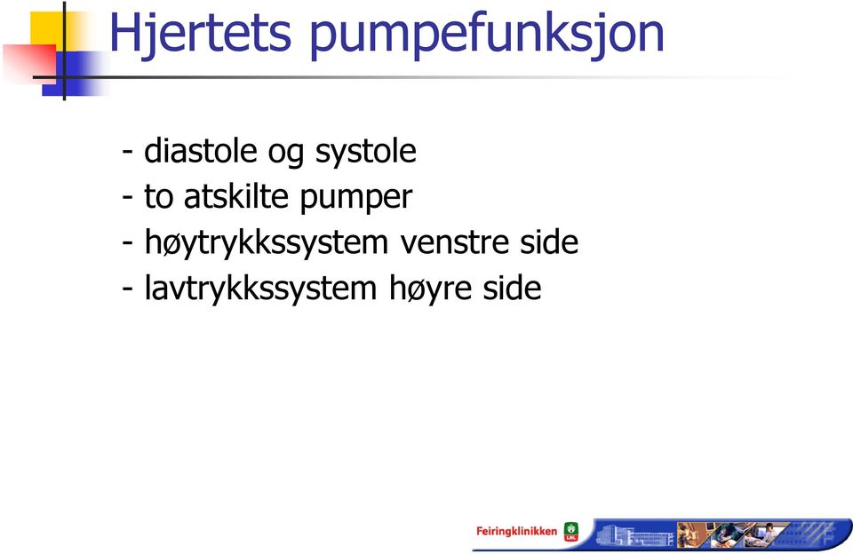 atskilte pumper -