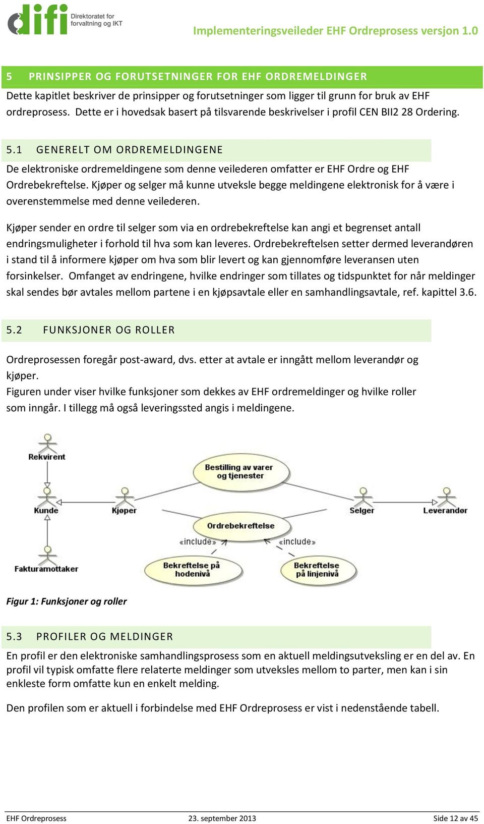 1 GENERELT OM ORDREMELDINGENE De elektroniske ordremeldingene som denne veilederen omfatter er EH Ordre og EH Ordrebekreftelse.