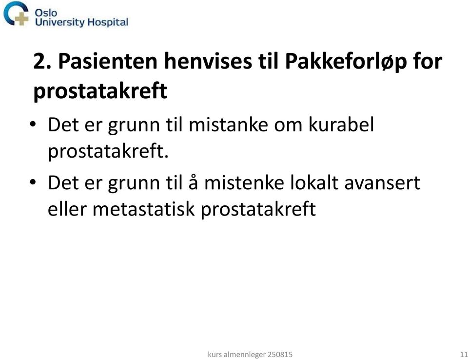 kurabel prostatakreft.