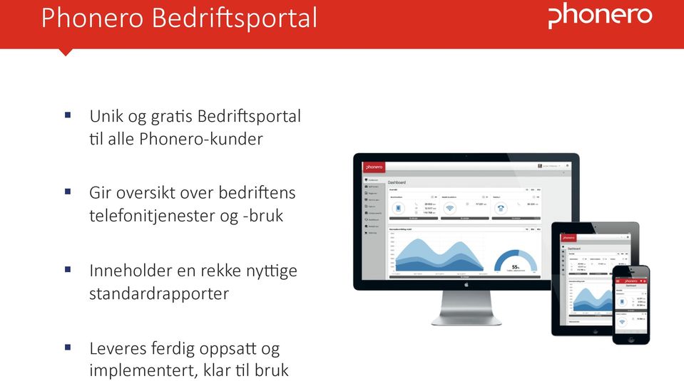 telefonitjenester og - bruk Inneholder en rekke nyjge