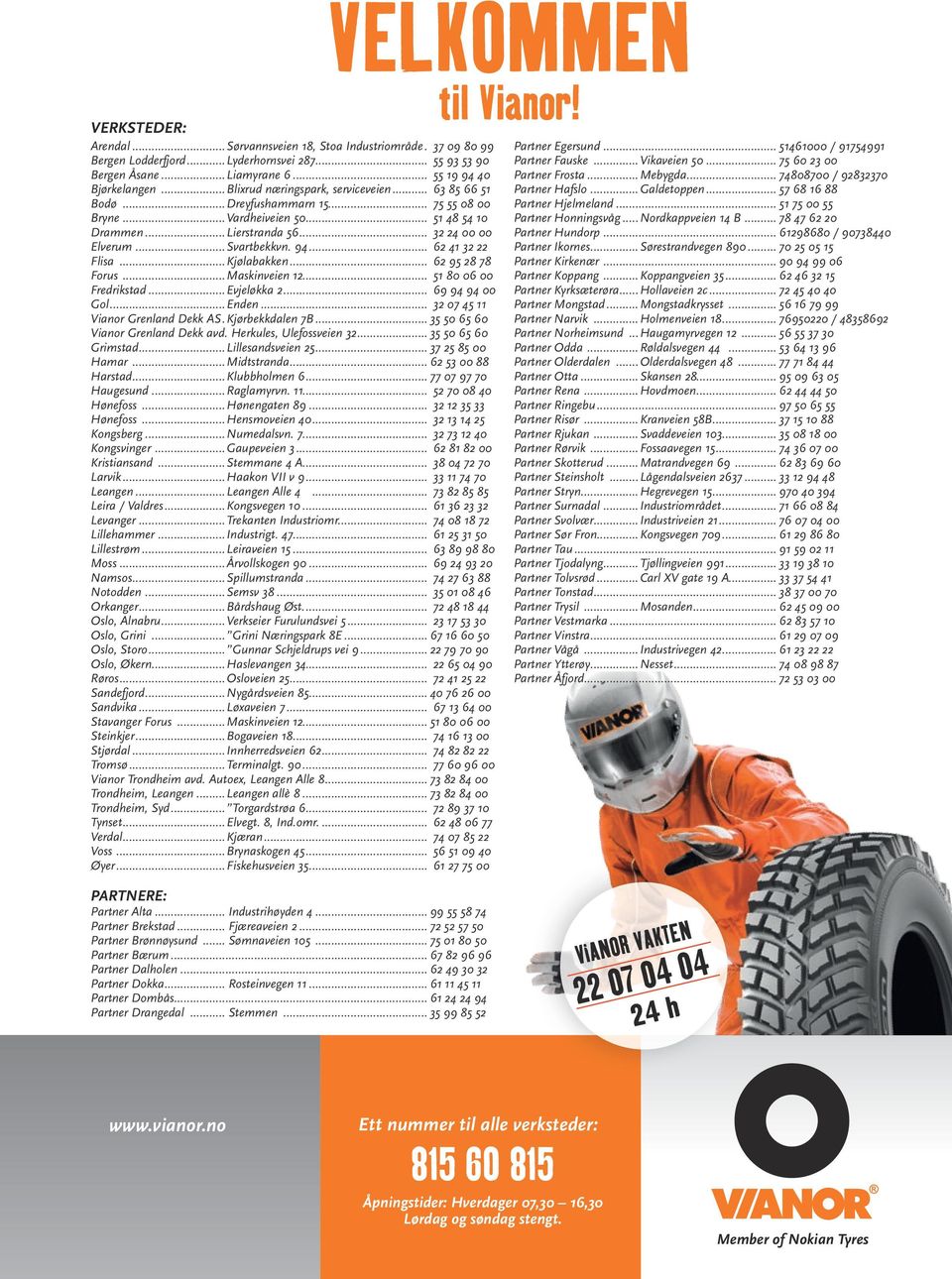 VIANOR HEAVY. Full range tyre magazine. Member of Nokian Tyres - PDF Free  Download