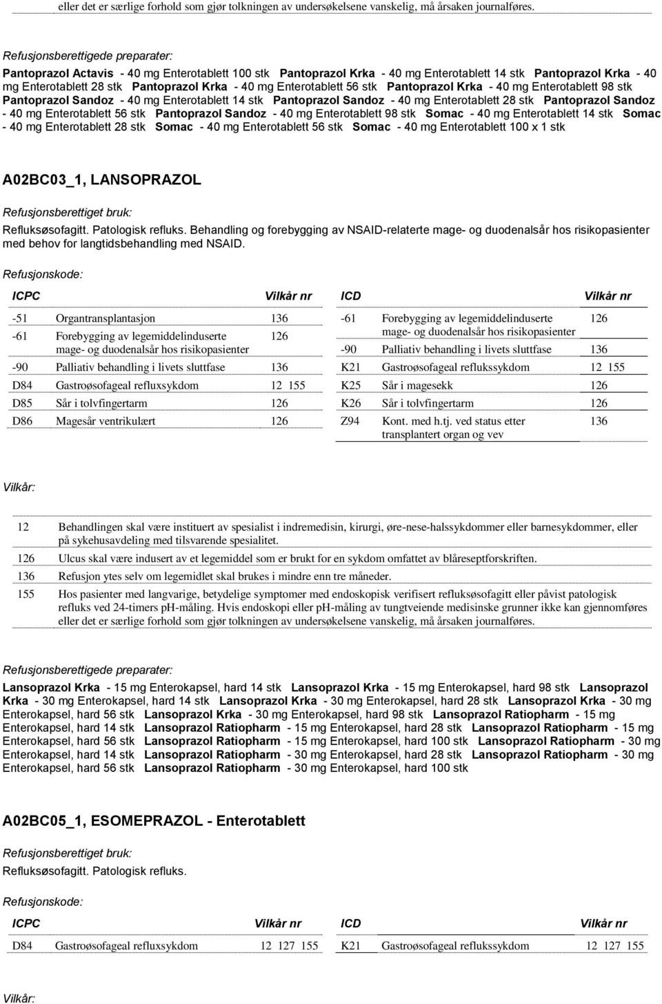 mg Enterotablett 98 stk Pantoprazol Sandoz 40 mg Enterotablett 14 stk Pantoprazol Sandoz 40 mg Enterotablett 28 stk Pantoprazol Sandoz 40 mg Enterotablett 56 stk Pantoprazol Sandoz 40 mg