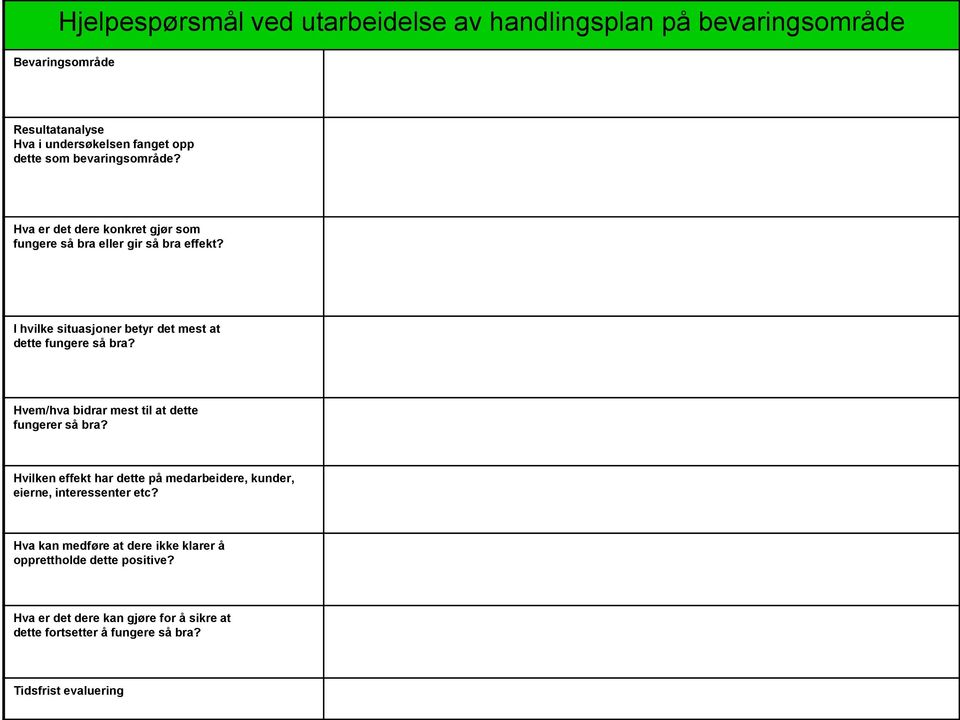 I hvilke situasjoner betyr det mest at dette fungere så bra? Hvem/hva bidrar mest til at dette fungerer så bra?