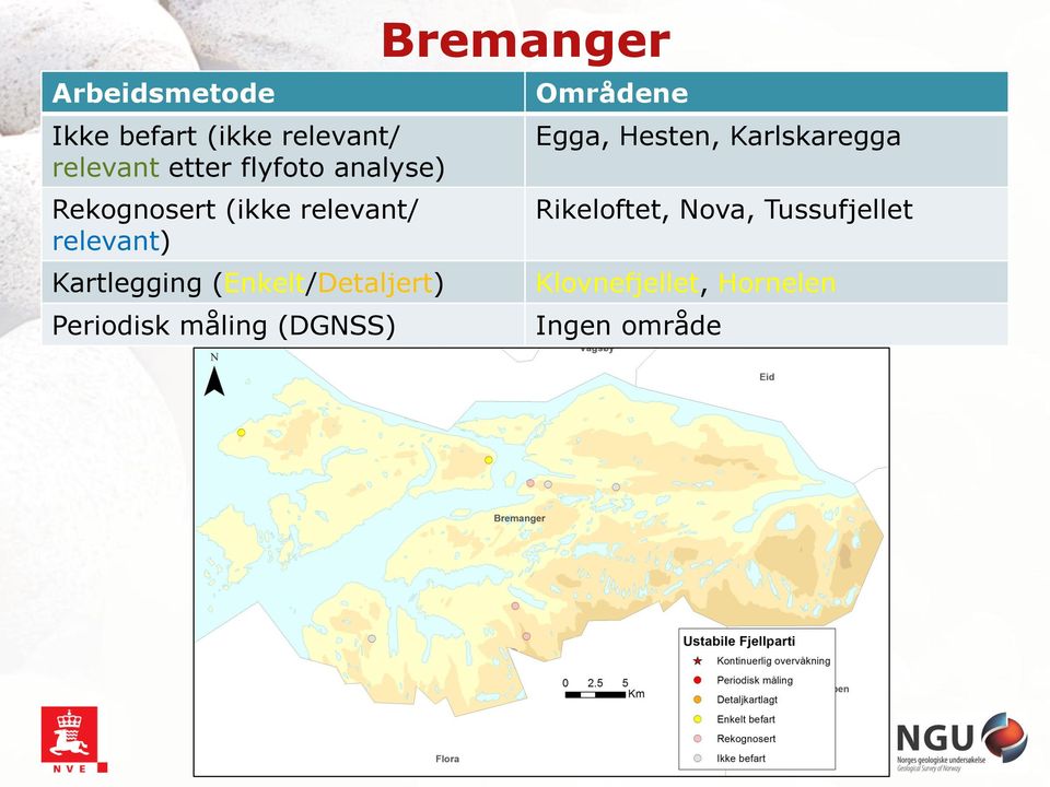 relevant) Bremanger Egga, Hesten, Karlskaregga