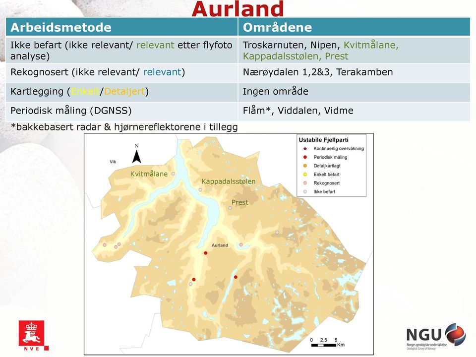 Nærøydalen 1,2&3, Terakamben *bakkebasert radar &