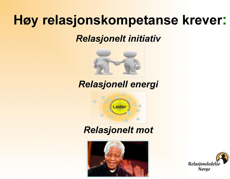 krever: Relasjonelt