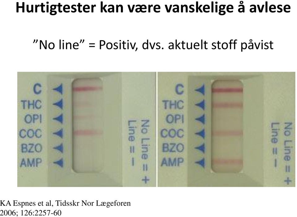 aktuelt stoff påvist KA Espnes et