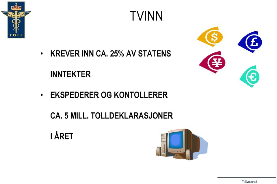 EKSPEDERER OG KONTOLLERER