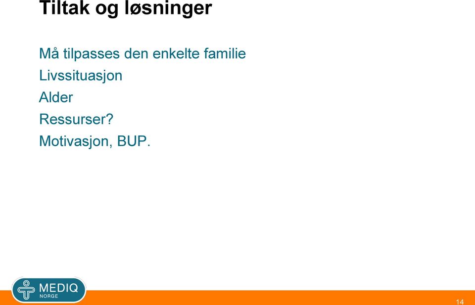 familie Livssituasjon