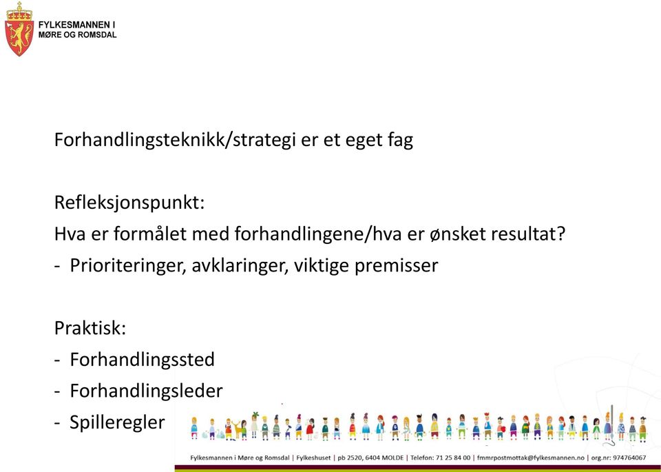 er ønsket resultat?