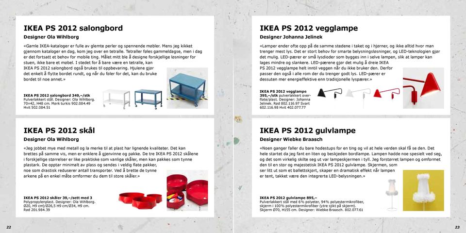 I stedet for å bare være en tetralle, kan IKEA PS 2012 salongbord også brukes til oppbevaring.