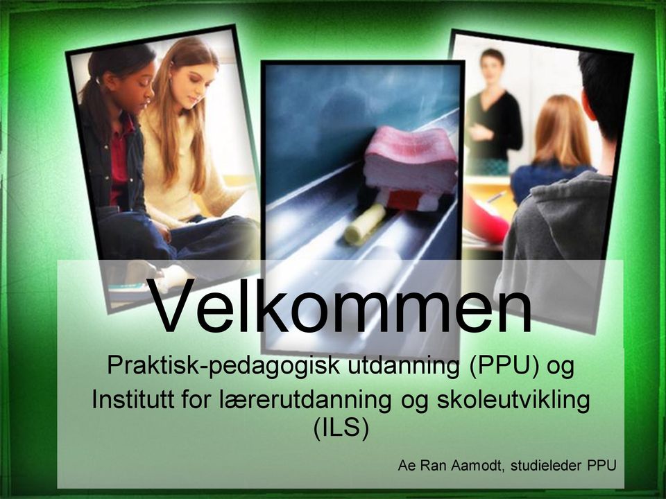 lærerutdanning og skoleutvikling