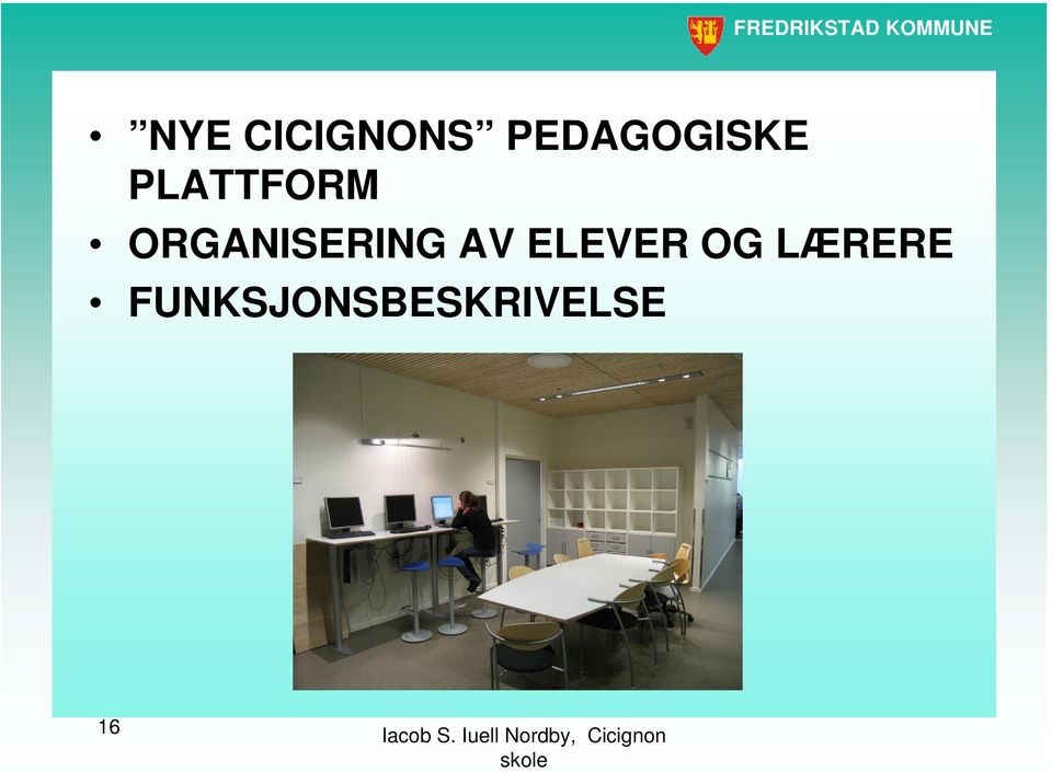 ORGANISERING AV ELEVER