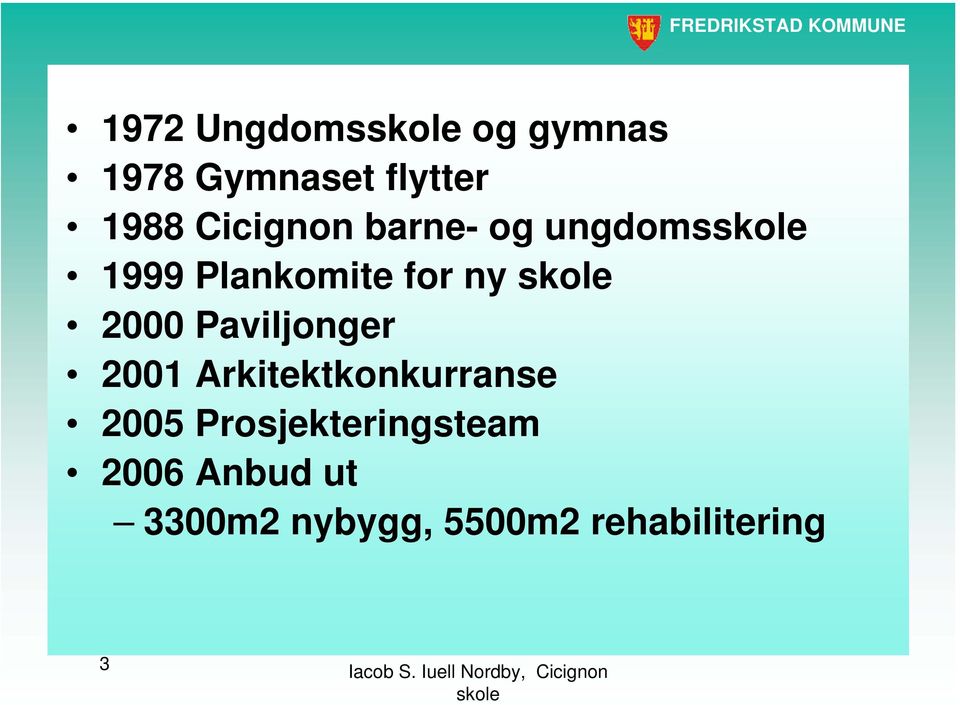 Paviljonger 2001 Arkitektkonkurranse 2005