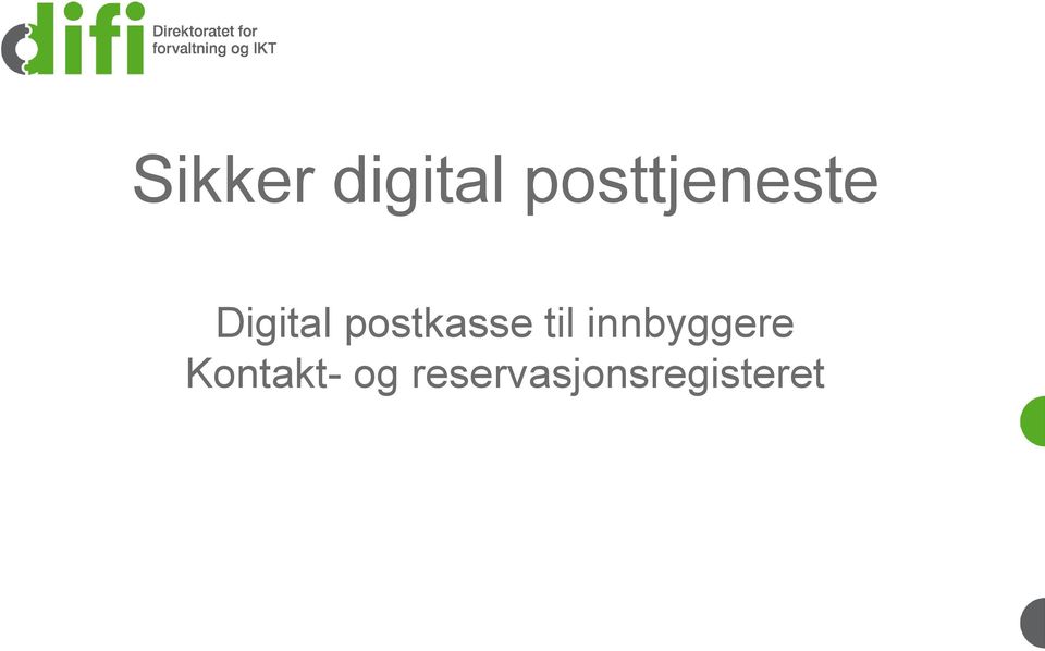 postkasse til