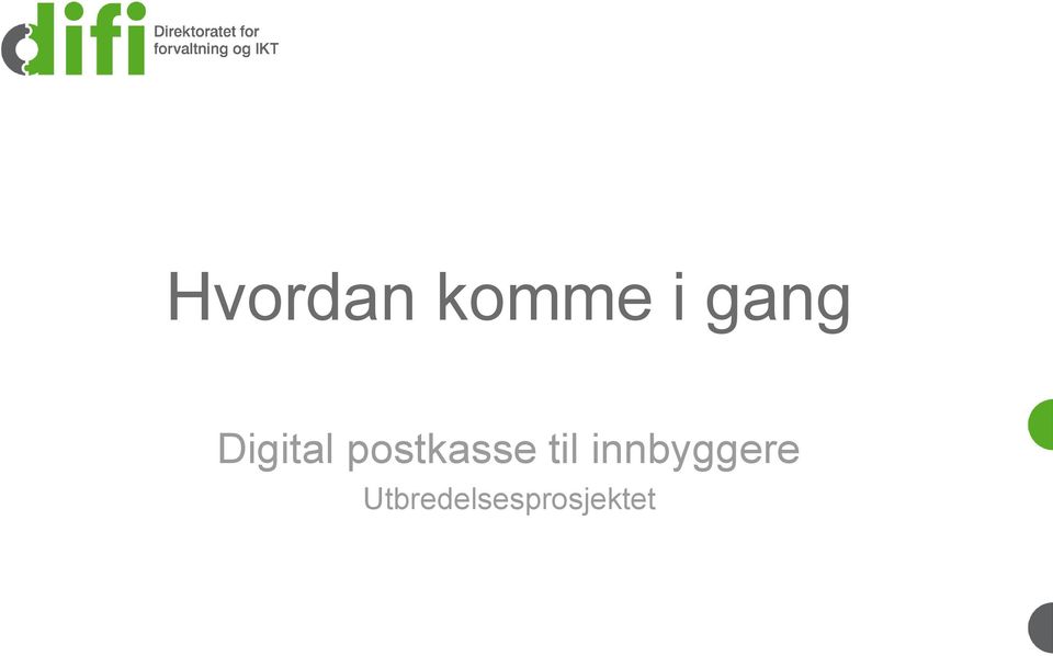 postkasse til