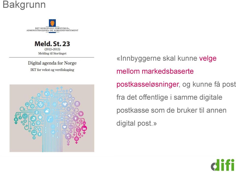 Sikker digital posttjeneste. Digital postkasse til innbyggere Kontakt- og  reservasjonsregisteret - PDF Gratis nedlasting