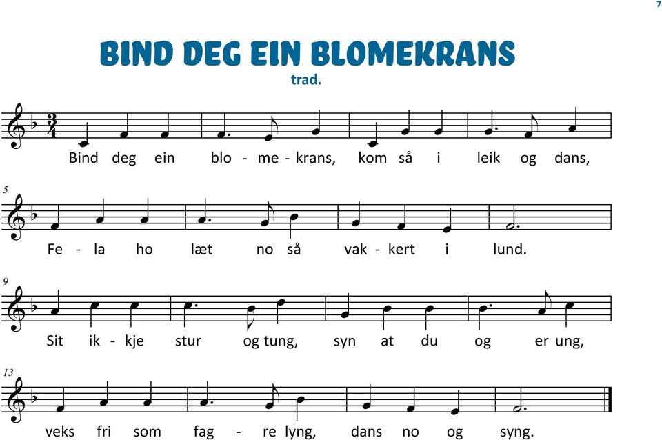 la ho læt no så vak - kert i lund.