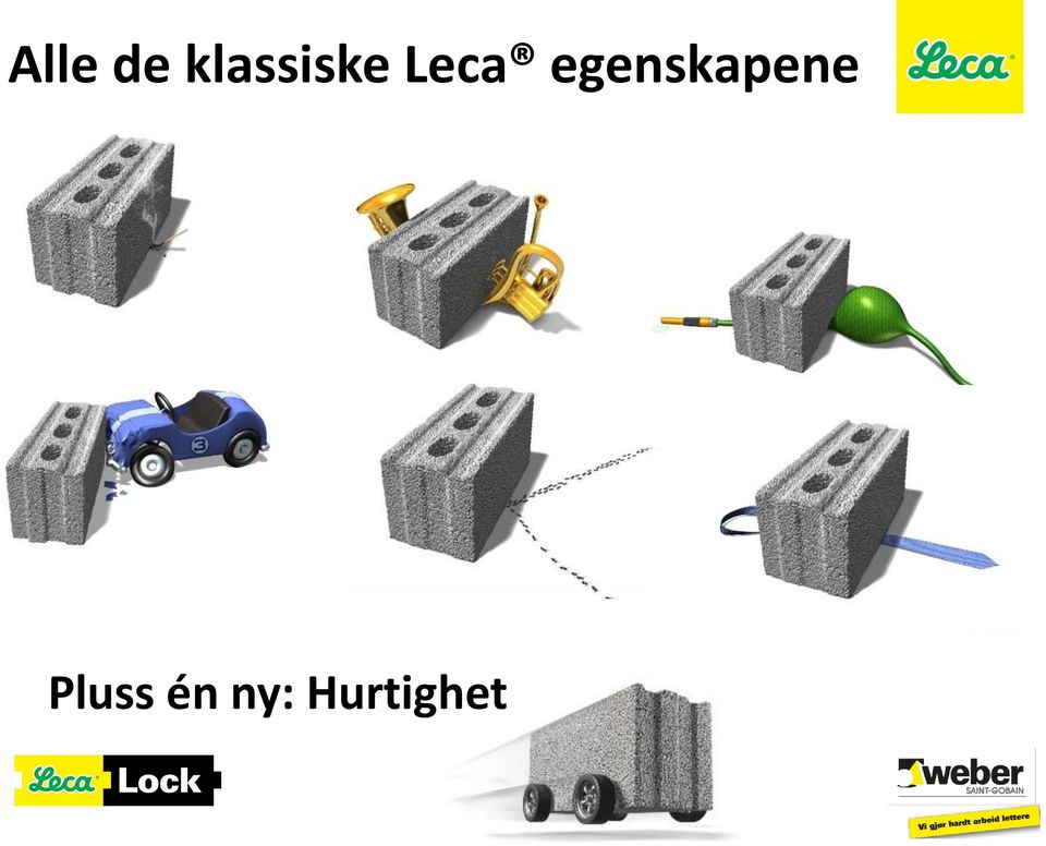 Leca egenskapene &