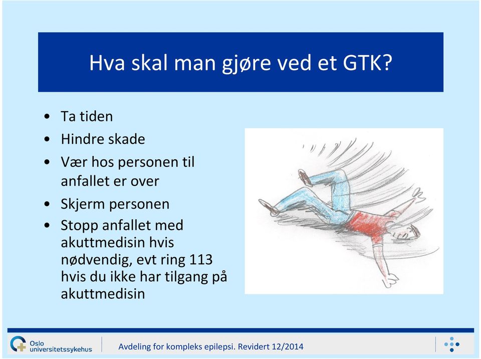 er over Skjerm personen Stopp anfallet med