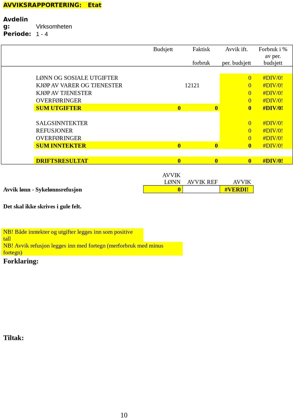 #DIV/! #DIV/! #DIV/! #DIV/! #DIV/! #DIV/! #DIV/! #DIV/! #DIV/! 12121 SALGSINNTEKTER REFUSJONER OVERFØRINGER SUM INNTEKTER DRIFTSRESULTAT AVVIK LØNN AVVIK REF AVVIK #VERDI!