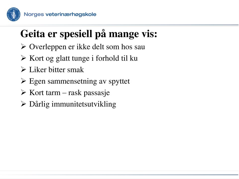 ku Liker bitter smak Egen sammensetning av spyttet