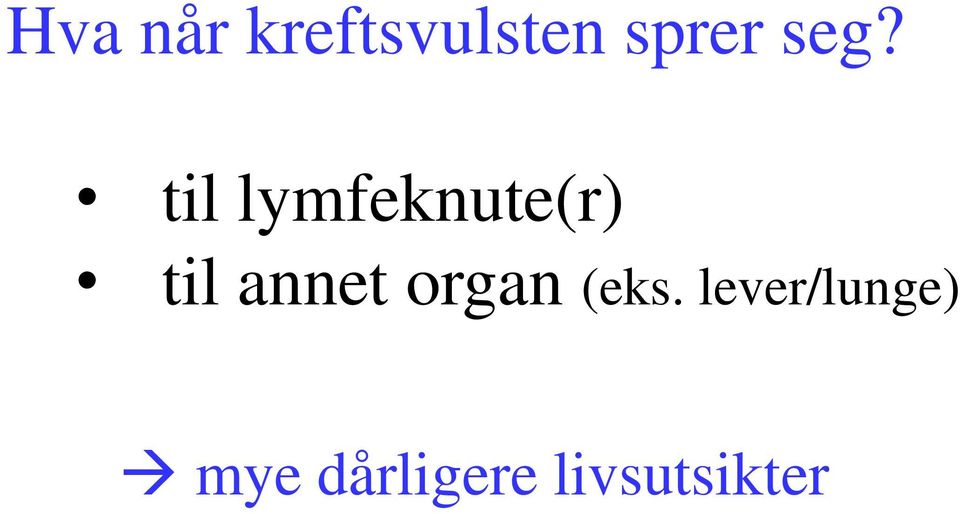 annet organ (eks.