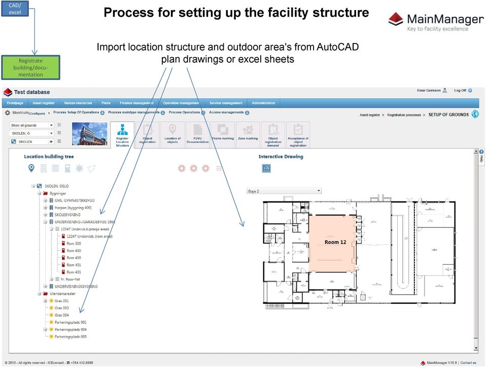 building/documentation Import location