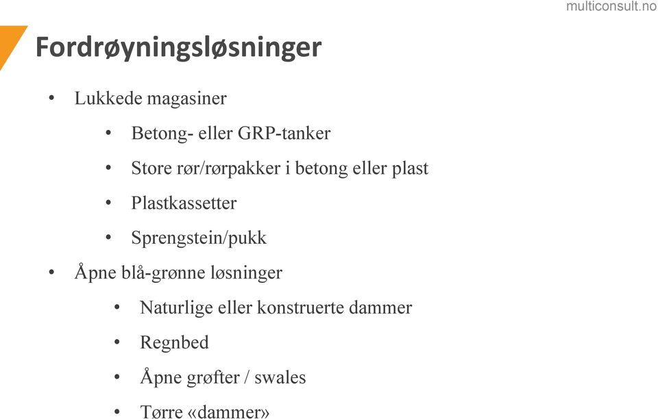 Plastkassetter Sprengstein/pukk Åpne blå-grønne løsninger